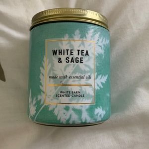 White Tea & Sage candle